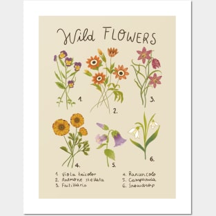 Wild flowers Posters and Art